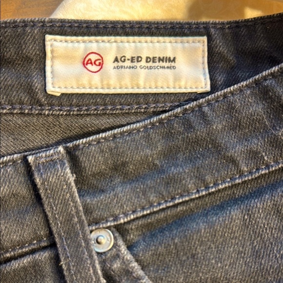 AG 5 Pocket Black Sophia Ankle Style Crop Jeans NWT - Picture 1 of 11